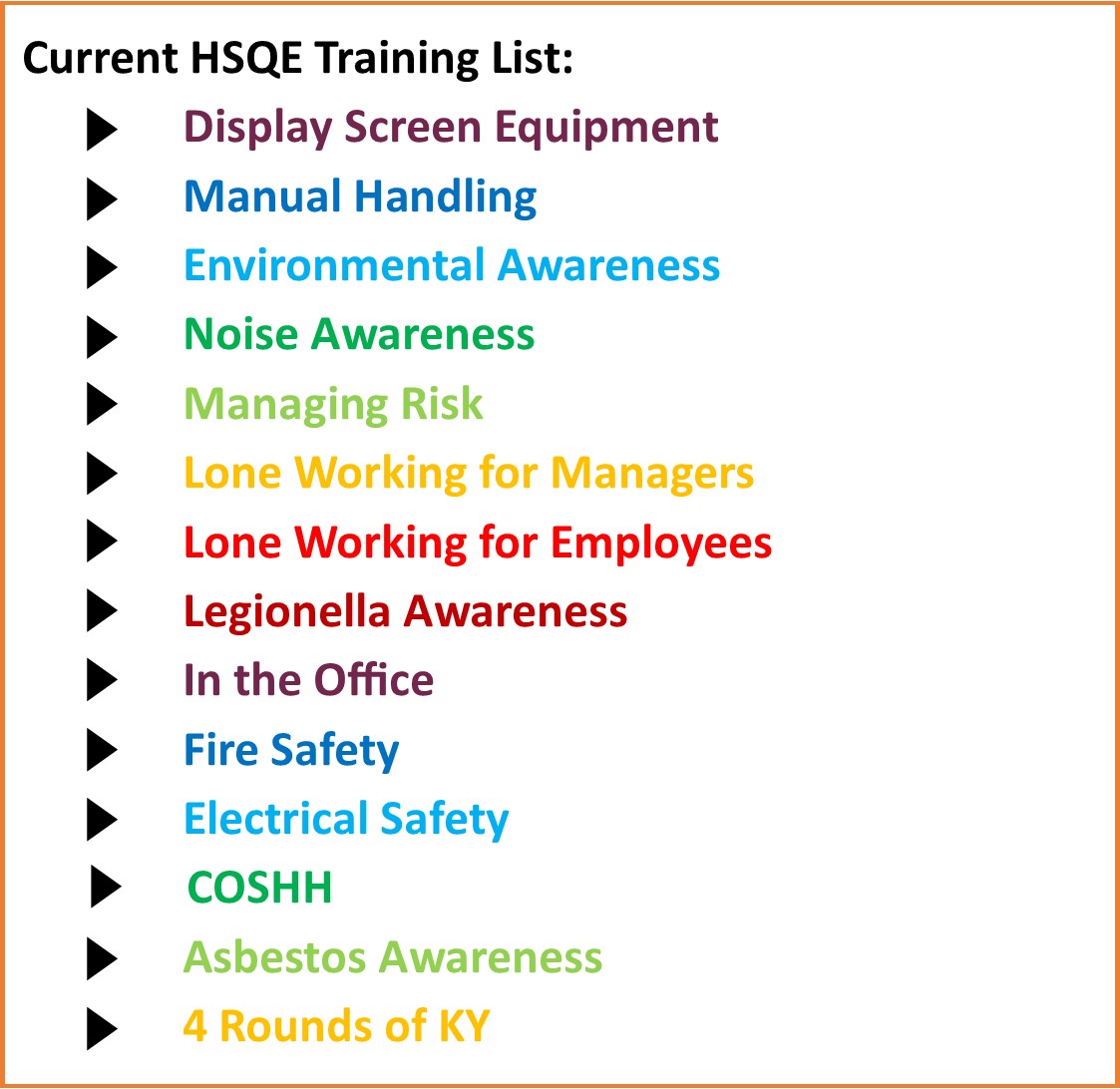 HSQE Online Dojo Training 2